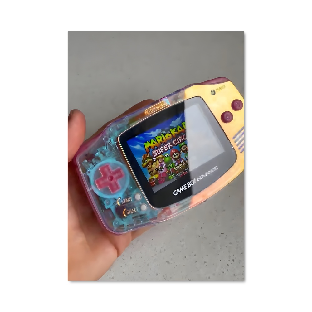 Poster Gameboy advance – affiche Consoles